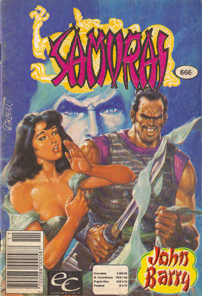 Cover for Samurai (Editora Cinco, 1980 series) #666