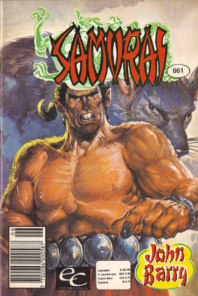Cover for Samurai (Editora Cinco, 1980 series) #661