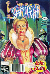 Cover Thumbnail for Samurai (Editora Cinco, 1980 series) #863