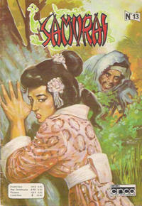 Cover Thumbnail for Samurai (Editora Cinco, 1980 series) #13