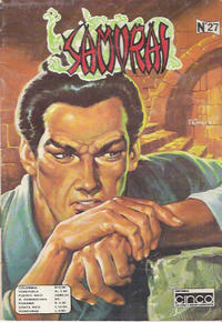 Cover Thumbnail for Samurai (Editora Cinco, 1980 series) #27