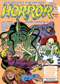 Cover Thumbnail for Horror (Condor, 1989 series) #5