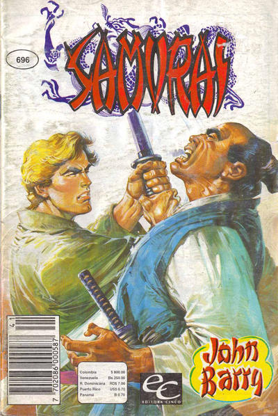 Cover for Samurai (Editora Cinco, 1980 series) #696