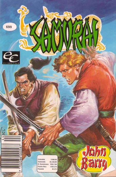 Cover for Samurai (Editora Cinco, 1980 series) #699