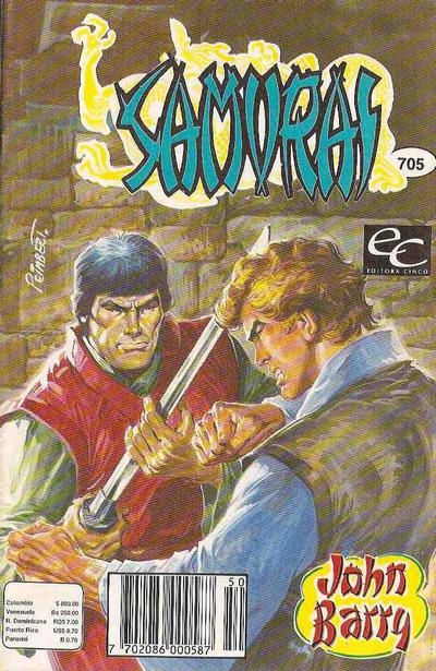 Cover for Samurai (Editora Cinco, 1980 series) #705