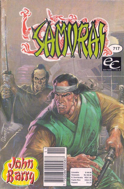 Cover for Samurai (Editora Cinco, 1980 series) #717