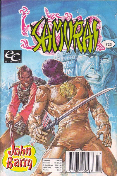 Cover for Samurai (Editora Cinco, 1980 series) #723