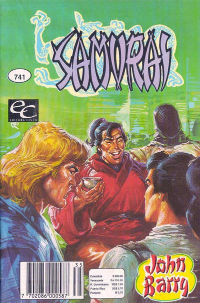 Cover for Samurai (Editora Cinco, 1980 series) #741