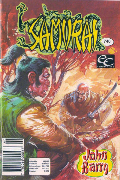 Cover for Samurai (Editora Cinco, 1980 series) #746