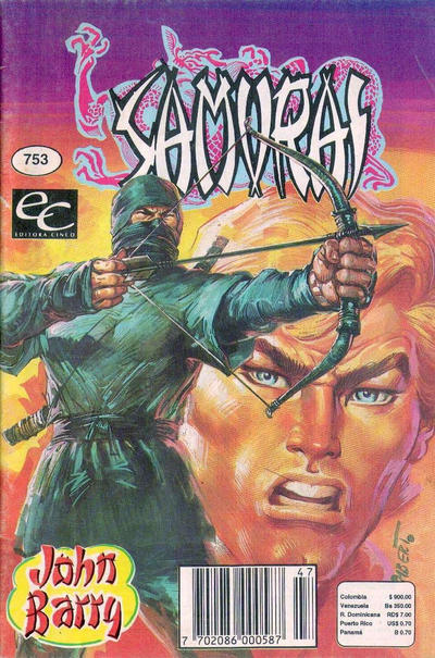 Cover for Samurai (Editora Cinco, 1980 series) #753
