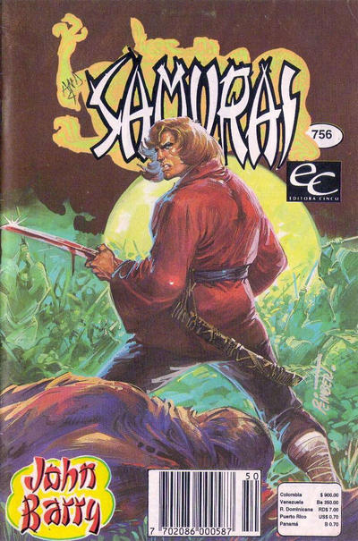 Cover for Samurai (Editora Cinco, 1980 series) #756