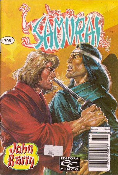 Cover for Samurai (Editora Cinco, 1980 series) #795