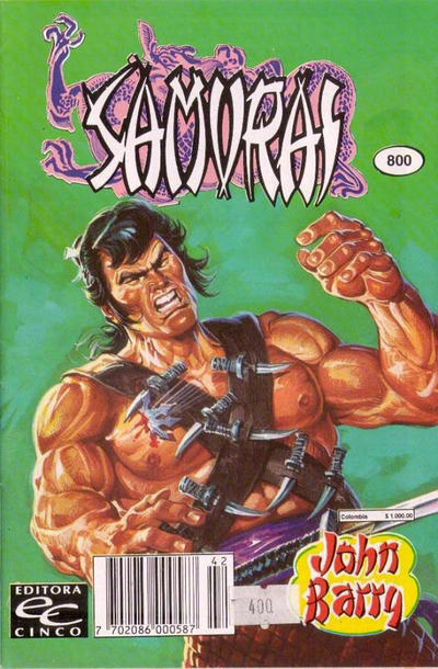 Cover for Samurai (Editora Cinco, 1980 series) #800