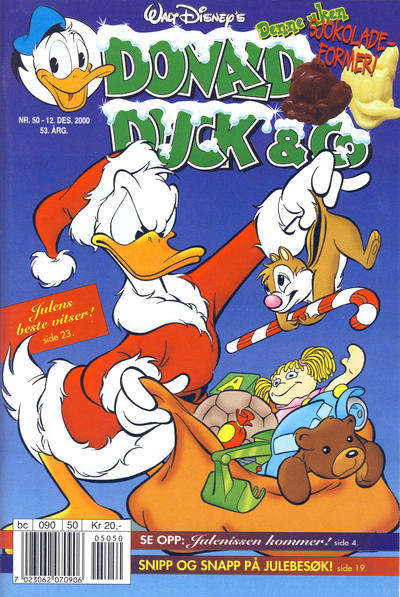 Cover for Donald Duck & Co (Hjemmet / Egmont, 1948 series) #50/2000