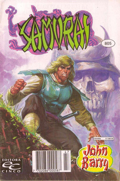 Cover for Samurai (Editora Cinco, 1980 series) #805