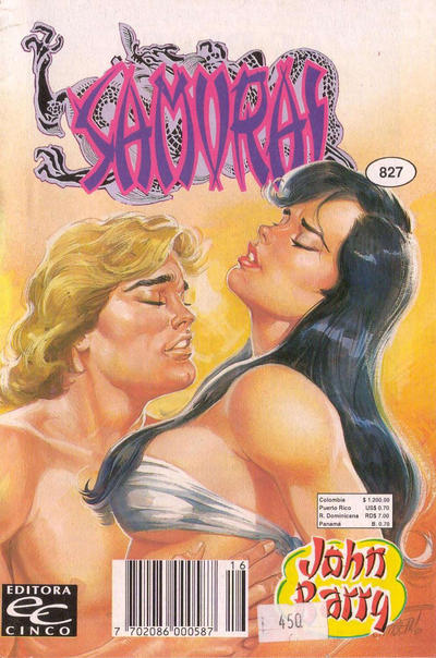 Cover for Samurai (Editora Cinco, 1980 series) #827