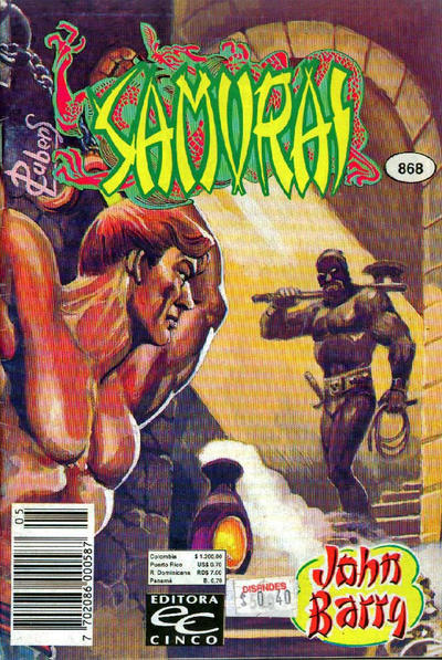 Cover for Samurai (Editora Cinco, 1980 series) #868
