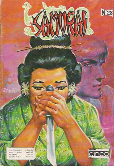 Cover for Samurai (Editora Cinco, 1980 series) #28