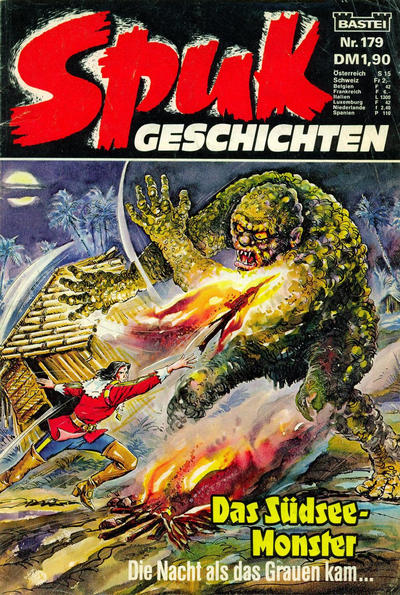 Cover for Spuk Geschichten (Bastei Verlag, 1978 series) #179