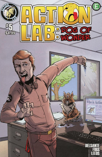 Cover for Action Lab: Dog of Wonder (Action Lab Comics, 2016 series) #5 [Cover B]