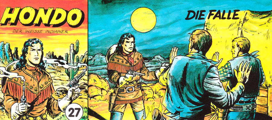 Cover for Hondo, der weiße Indianer (Comic Archiv, 1991 series) #27