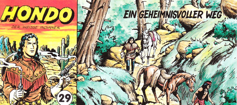 Cover for Hondo, der weiße Indianer (Comic Archiv, 1991 series) #29