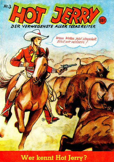 Cover for Hot Jerry (Norbert Hethke Verlag, 1992 series) #3