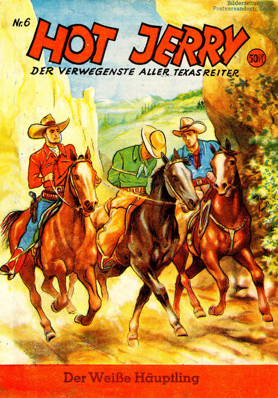 Cover for Hot Jerry (Norbert Hethke Verlag, 1992 series) #6