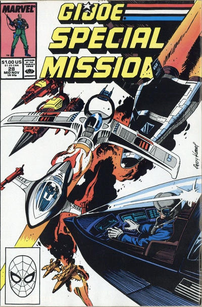 Cover for G.I. Joe Special Missions (Marvel, 1986 series) #28 [Direct]