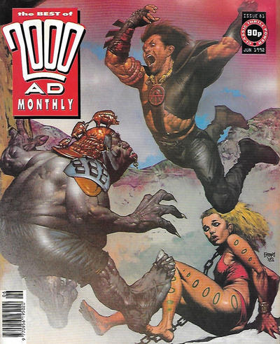 Cover for The Best of 2000 AD Monthly (Fleetway Publications, 1991 series) #81