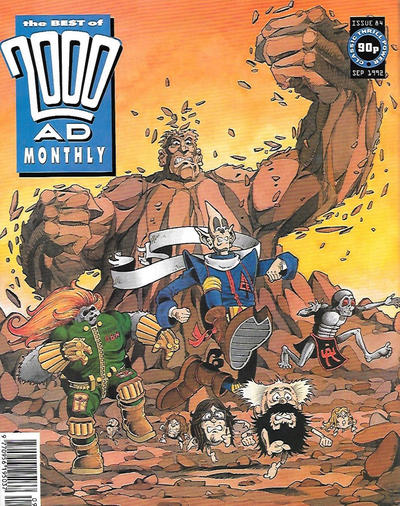 Cover for The Best of 2000 AD Monthly (Fleetway Publications, 1991 series) #84