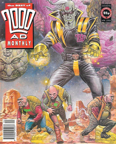Cover for The Best of 2000 AD Monthly (Fleetway Publications, 1991 series) #91