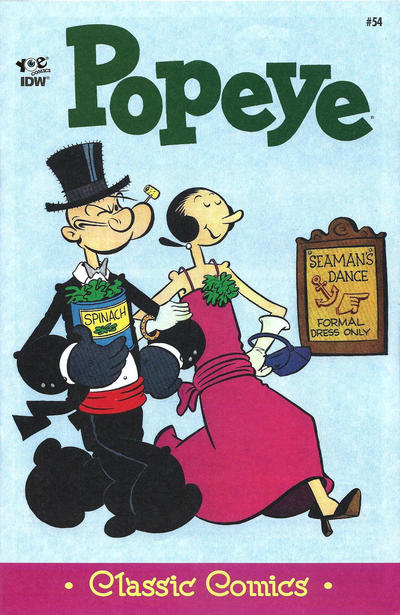 Cover for Classic Popeye (IDW, 2012 series) #54