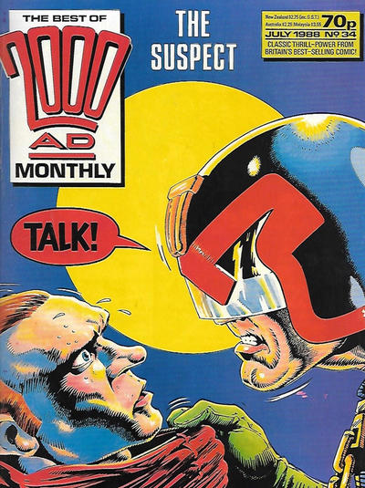 Cover for The Best of 2000 AD Monthly (IPC, 1985 series) #34