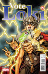 Cover for Vote Loki (Marvel, 2016 series) #2 [Incentive Dave Johnson Variant]