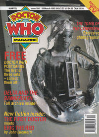 Cover Thumbnail for Doctor Who Magazine (Marvel UK, 1985 series) #184