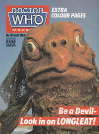 Cover Thumbnail for Doctor Who Magazine (Marvel UK, 1985 series) #127