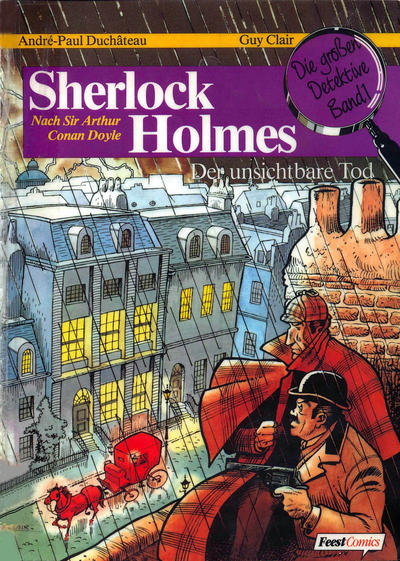 Cover for Die großen Detektive (Egmont Ehapa, 1991 series) #1 - Sherlock Holmes - Der unsichtbare Tod