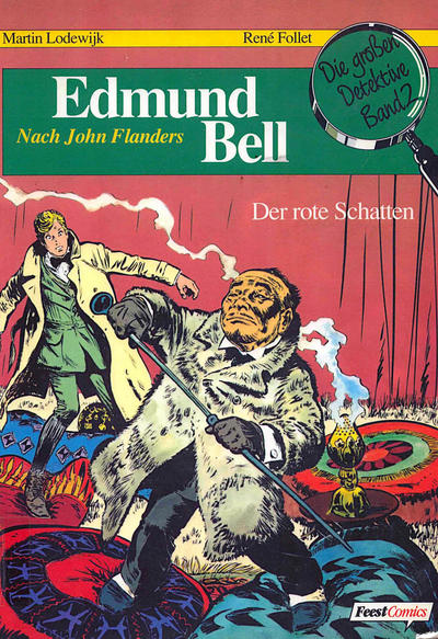Cover for Die großen Detektive (Egmont Ehapa, 1991 series) #2 - Edmund Bell - Der rote Schatten