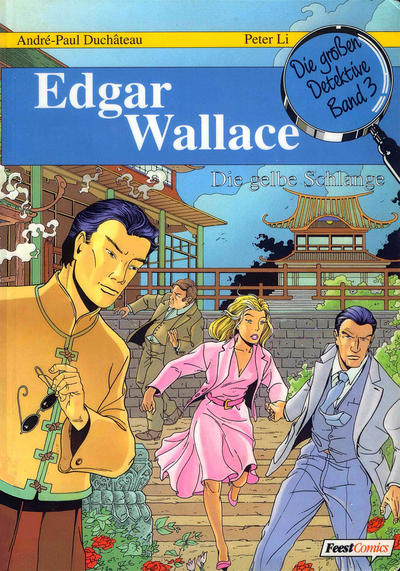 Cover for Die großen Detektive (Egmont Ehapa, 1991 series) #3 - Edgar Wallace - Die gelbe Schlange