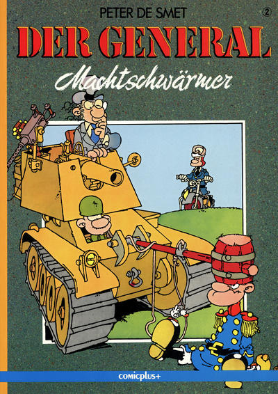 Cover for Der General (comicplus+, 1990 series) #2 - Machtschwärmer