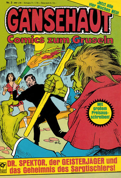 Cover for Gänsehaut (Condor, 1981 series) #3