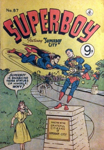 Cover for Superboy (K. G. Murray, 1949 series) #87 [9D]