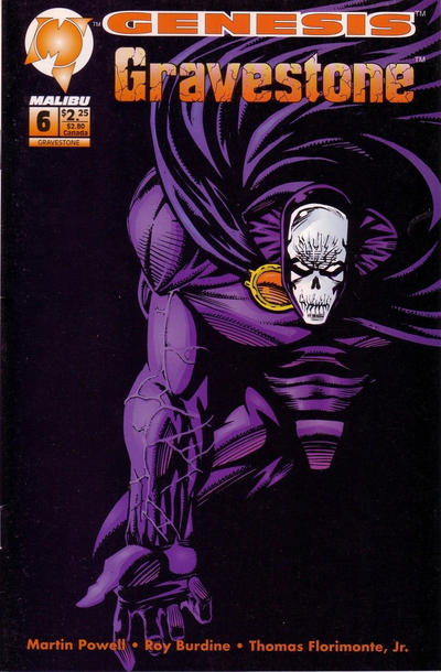 Cover for Gravestone (Malibu, 1993 series) #6 [Direct]