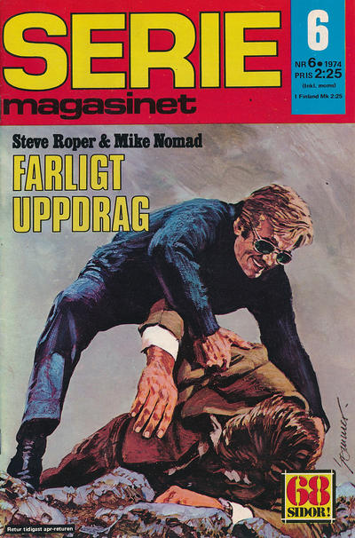 Cover for Seriemagasinet (Semic, 1970 series) #6/1974