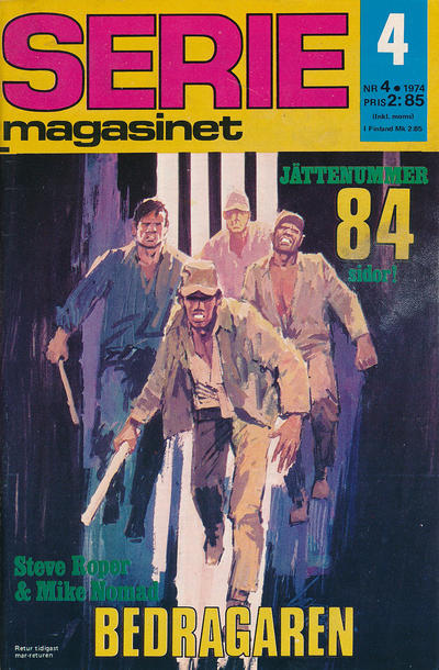Cover for Seriemagasinet (Semic, 1970 series) #4/1974