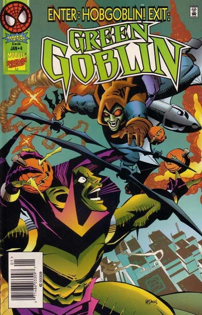 Cover for Green Goblin (Marvel, 1995 series) #4 [Newsstand]