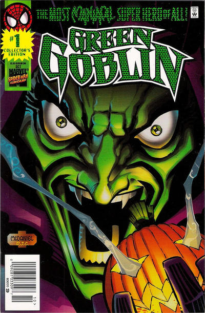 Cover for Green Goblin (Marvel, 1995 series) #1 [Newsstand]