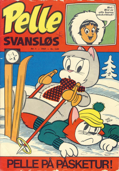 Cover for Pelle Svansløs (Romanforlaget, 1967 series) #1/1969