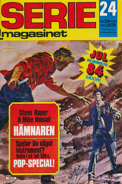 Cover for Seriemagasinet (Semic, 1970 series) #24/1974